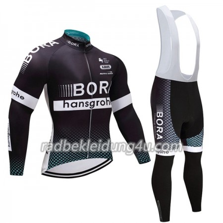Set Langarmtrikot + Trägerhose Lange 2017 Bora-Hansgrohe Damen N001